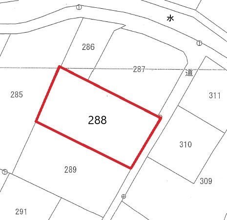 千石町３丁目２８８番 間取図・土地図