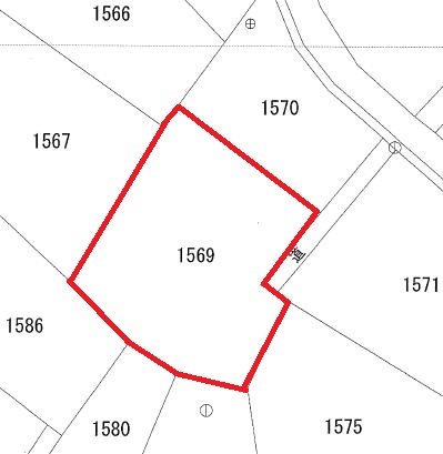 田尻町７丁目１５６９番 間取図・土地図