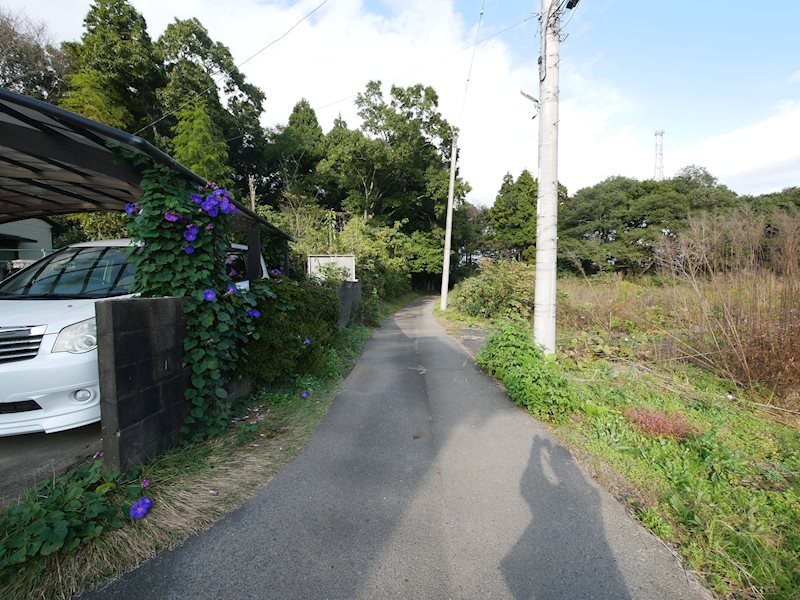 ひたちなか市大字高野字根崎２１８７番８、７、５ 現地写真（前面道路含む現地写真）