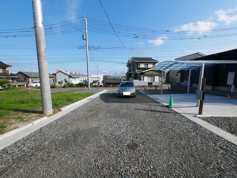 森山町３丁目６３４番６　１号地 現地写真（前面道路含む現地写真）