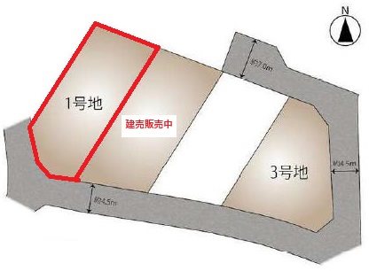 東大沼町２丁目３８３番１他　１号地 間取図・土地図