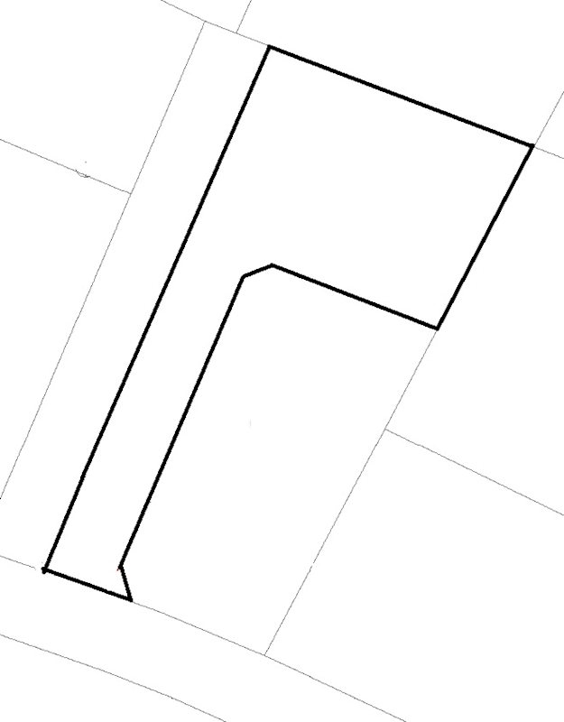 東大沼町２丁目63番の一部 間取図・土地図