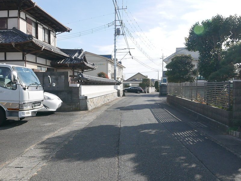 東大沼町２丁目63番の一部 現地写真（前面道路含む現地写真）