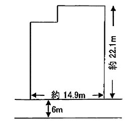 鹿島町１丁目１８３番１号 間取図・土地図
