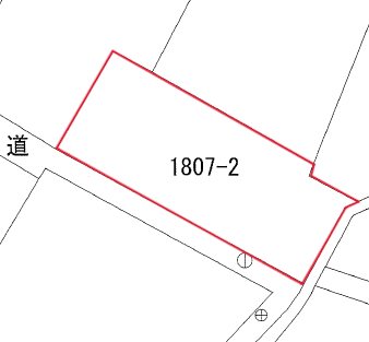 水木町１丁目１８０７番２ 間取図・土地図