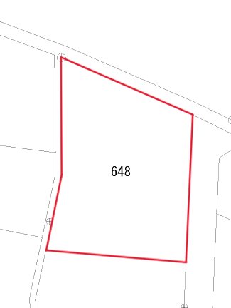 東大沼町１丁目６４８番 間取図・土地図