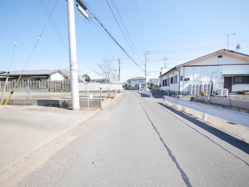 東海村東海２丁目１７３９番５３より分筆 現地写真（前面道路含む現地写真）