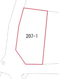 中成沢町４丁目２０７番１ 間取図・土地図