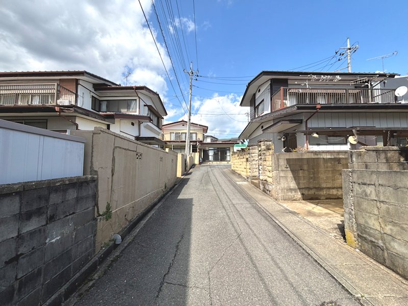 森山町５丁目１２１番 現地写真（前面道路含む現地写真）