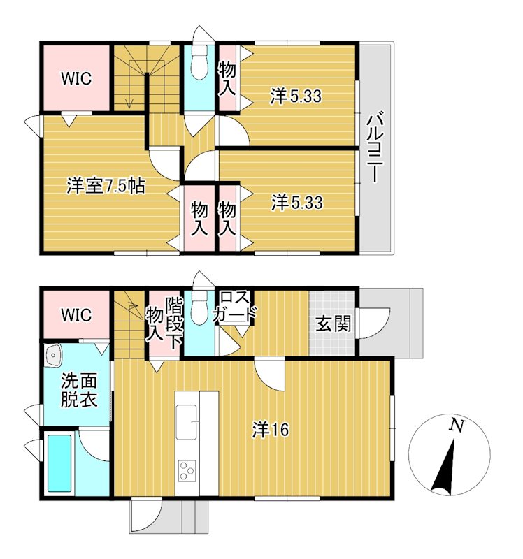 南高野町２丁目２９６番１ 間取図・土地図