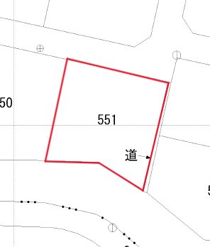 東大沼町１丁目５５１番 間取図・土地図