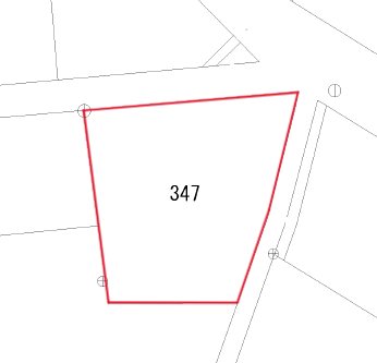東大沼町３丁目３４７番 間取図・土地図