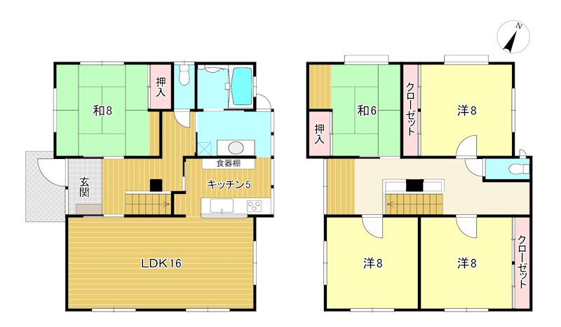 川尻町７丁目４３１番、４３２番 間取図・土地図