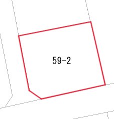 南高野町３丁目５９番２ 間取図・土地図