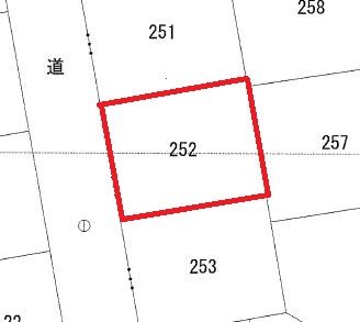 東金沢町２丁目252番 間取図・土地図
