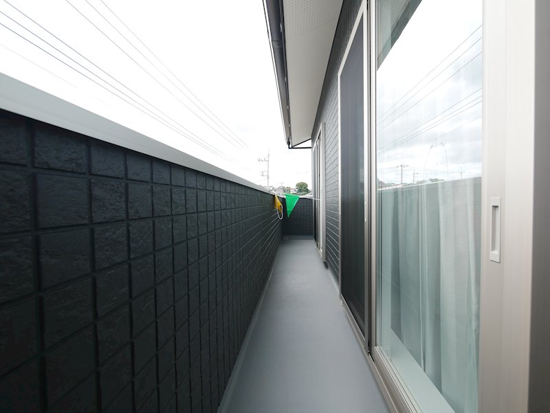 常陸太田市内堀町３５５９番４、３５６０番２ 現地写真（バルコニー）