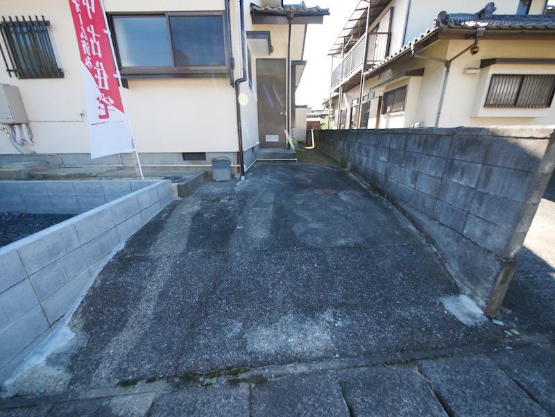 高萩市安良川１３９８番３ 現地写真（駐車場）