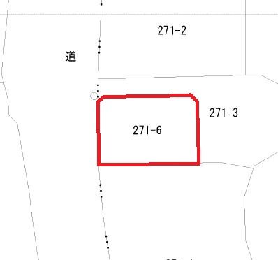 滑川町２丁目２７１番６ 間取図・土地図