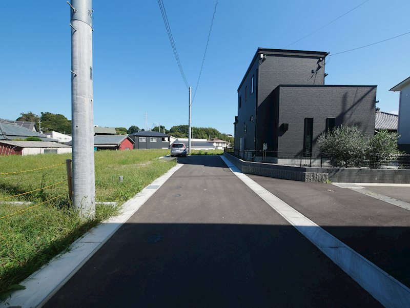 東滑川町１丁目４４１番６、４３４番７ 現地写真（前面道路含む現地写真）