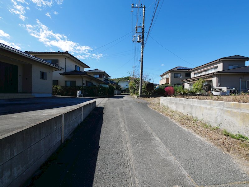 折笠町字舟橋２１８番６ 現地写真（前面道路含む現地写真）