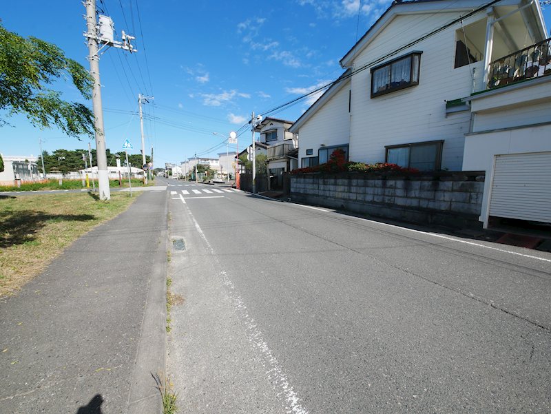 高萩市高浜町２丁目１３７番２ 現地写真（前面道路含む現地写真）