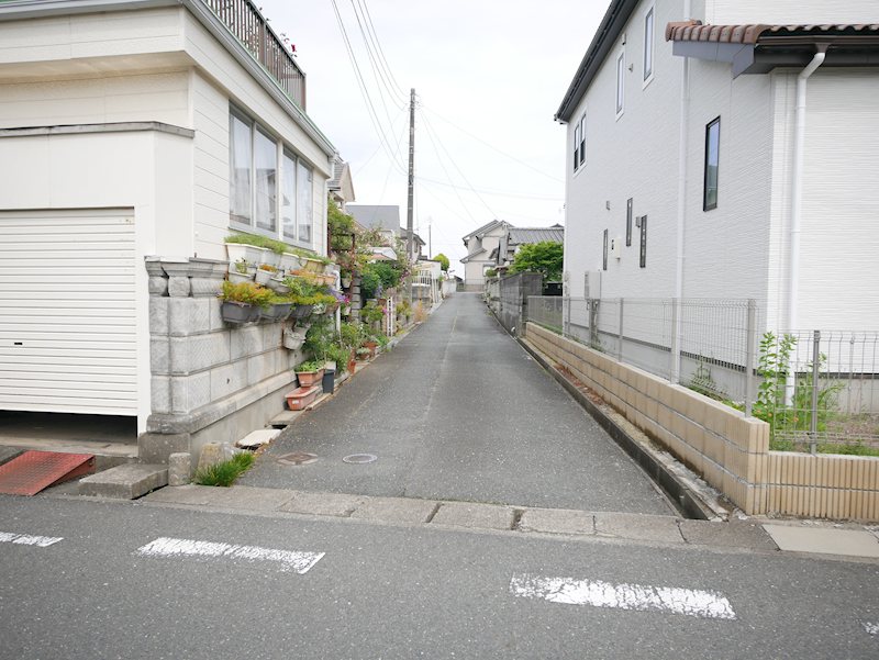 高萩市高浜町２丁目１３７番２ 現地写真（前面道路含む現地写真）