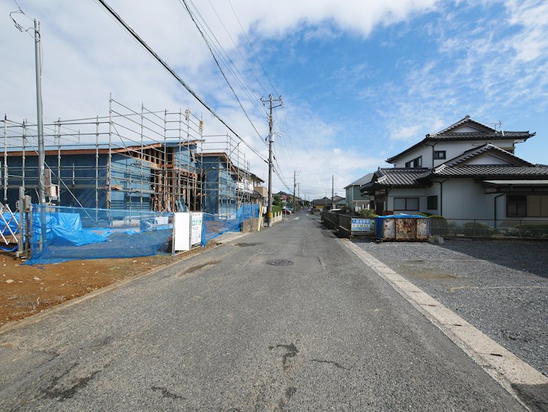 スカイハイツ 現地写真（前面道路含む現地写真）