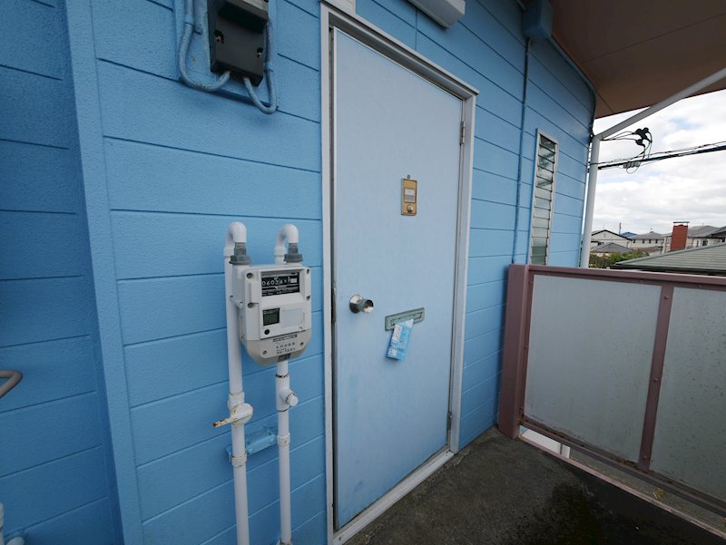 スカイハイツ 現地写真（玄関）