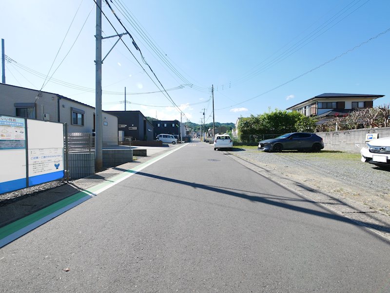 滑川本町２丁目　３期　５号棟 現地写真（前面道路含む現地写真）
