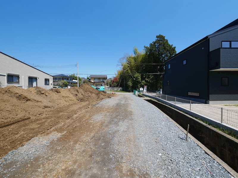 滑川本町２丁目　３期　６号棟 現地写真（前面道路含む現地写真）