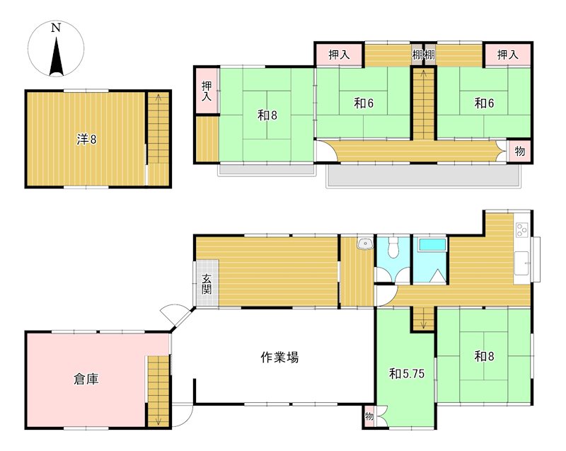 大みか町６丁目４０２０番２０ 間取図・土地図