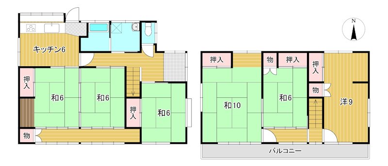 滑川本町３丁目３１０番 間取図・土地図