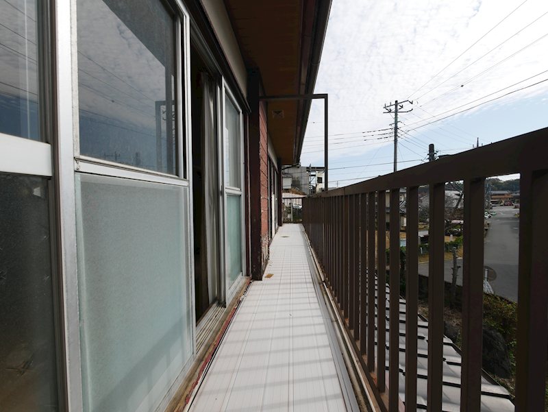 滑川本町３丁目３１０番 現地写真（バルコニー）