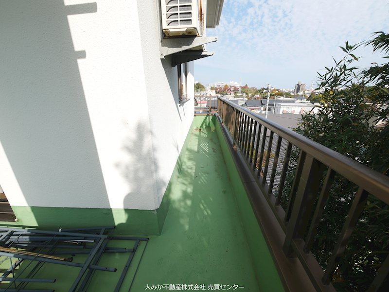 城南町１丁目６１番 現地写真（バルコニー）