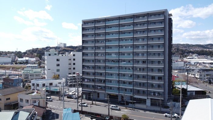 アネージュ大みかグラスタ 11階 現地写真