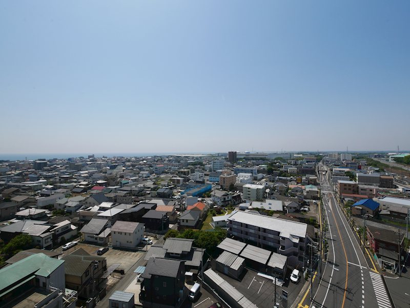 アネージュ大みかグラスタ　１１階 眺望写真