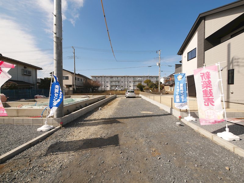 東金沢町２丁目　９期　２号棟 現地写真（前面道路含む現地写真）