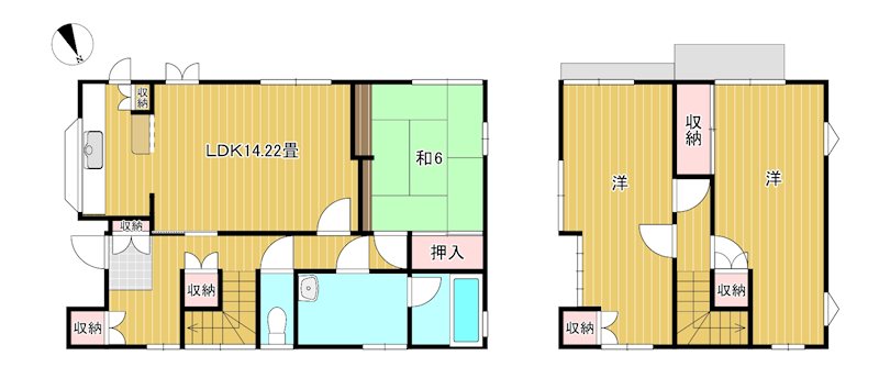 高鈴町５丁目２５６番 間取図・土地図