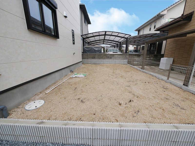 東大沼町２丁目　１期 現地写真（庭）