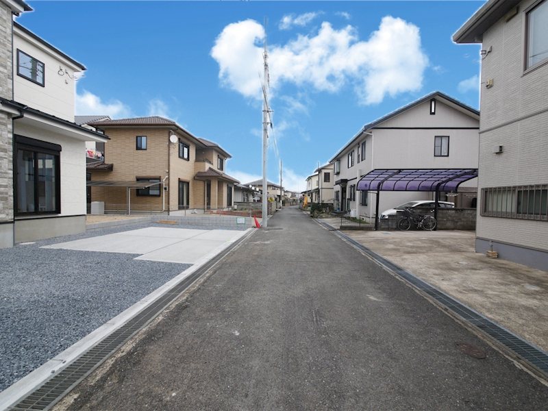 東大沼町２丁目　１期 現地写真（前面道路含む現地写真）