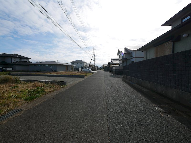 森山町１丁目　Ｃ区画 現地写真（前面道路含む現地写真）
