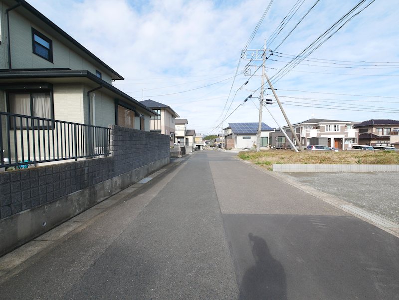 森山町１丁目　Ｄ区画 現地写真（前面道路含む現地写真）