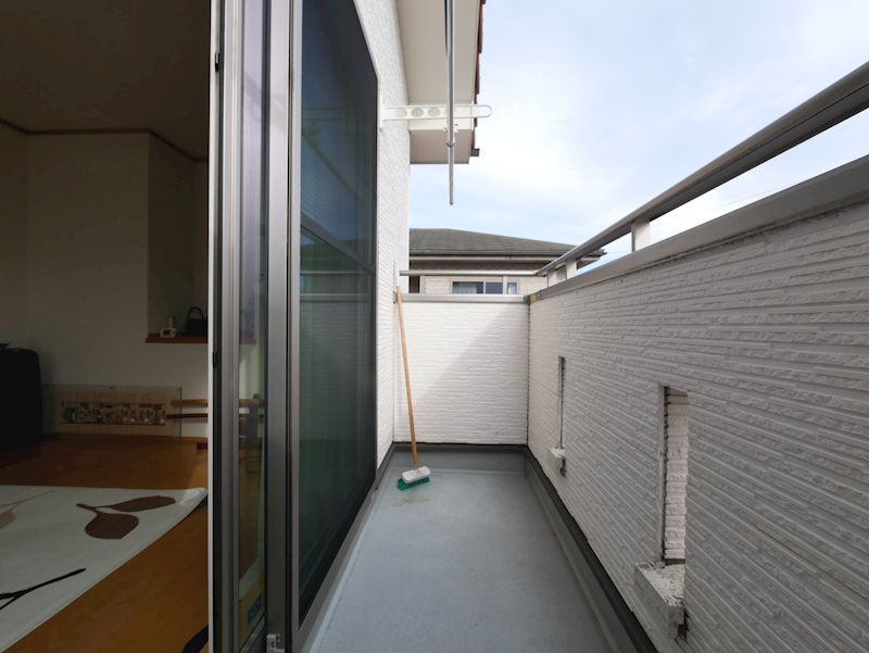 久慈町３丁目１９１番２５ 現地写真（バルコニー）