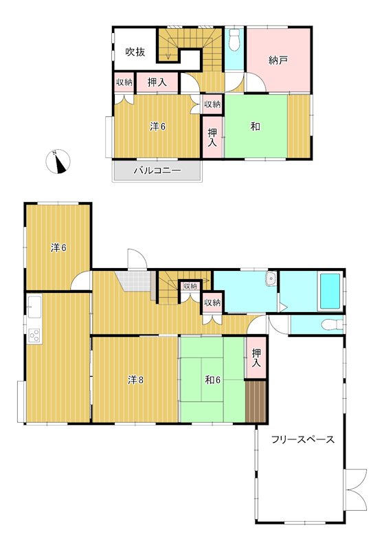 茂宮町５３番３ 間取図・土地図