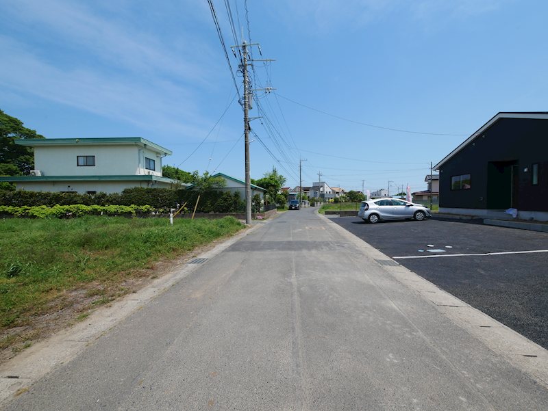 那珂郡東海村大字亀下　１号棟 現地写真（前面道路含む現地写真）