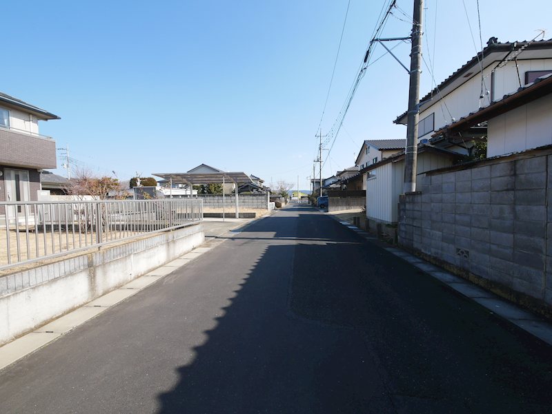 常陸太田市山下町３９９９番 現地写真（前面道路含む現地写真）