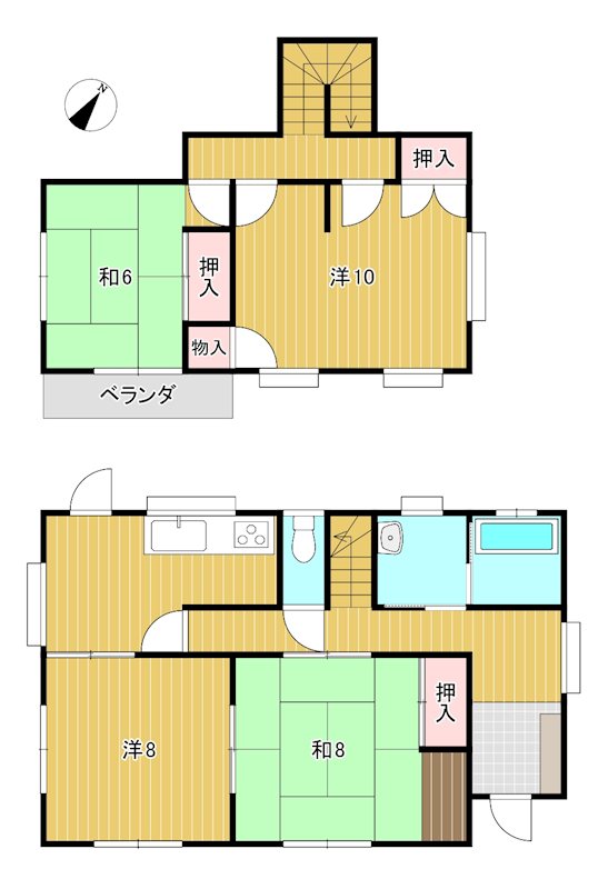 常陸太田市大森町１４４０番１２９ 間取図・土地図