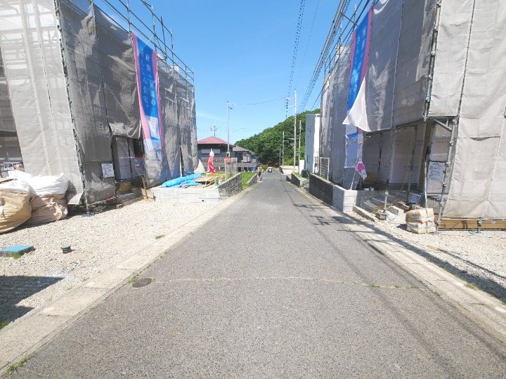 那珂郡東海村村松　第６　１号棟 現地写真（前面道路含む現地写真）