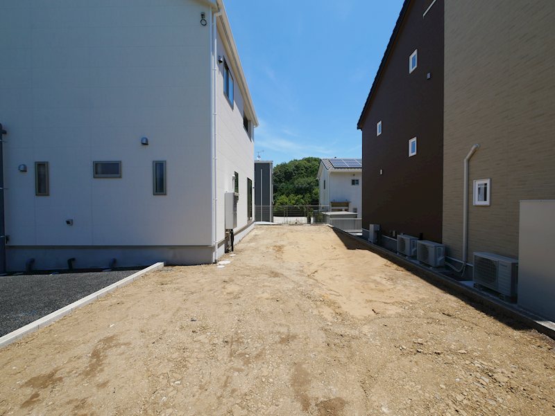 那珂郡東海村村松　第６　２号棟 現地写真（庭）