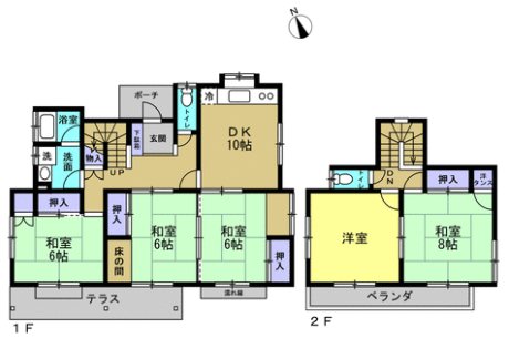 常陸太田市真弓町３１１６番８ 間取図・土地図